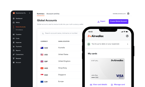 推荐内容探索 Airwallex 空中云汇全球企业账户